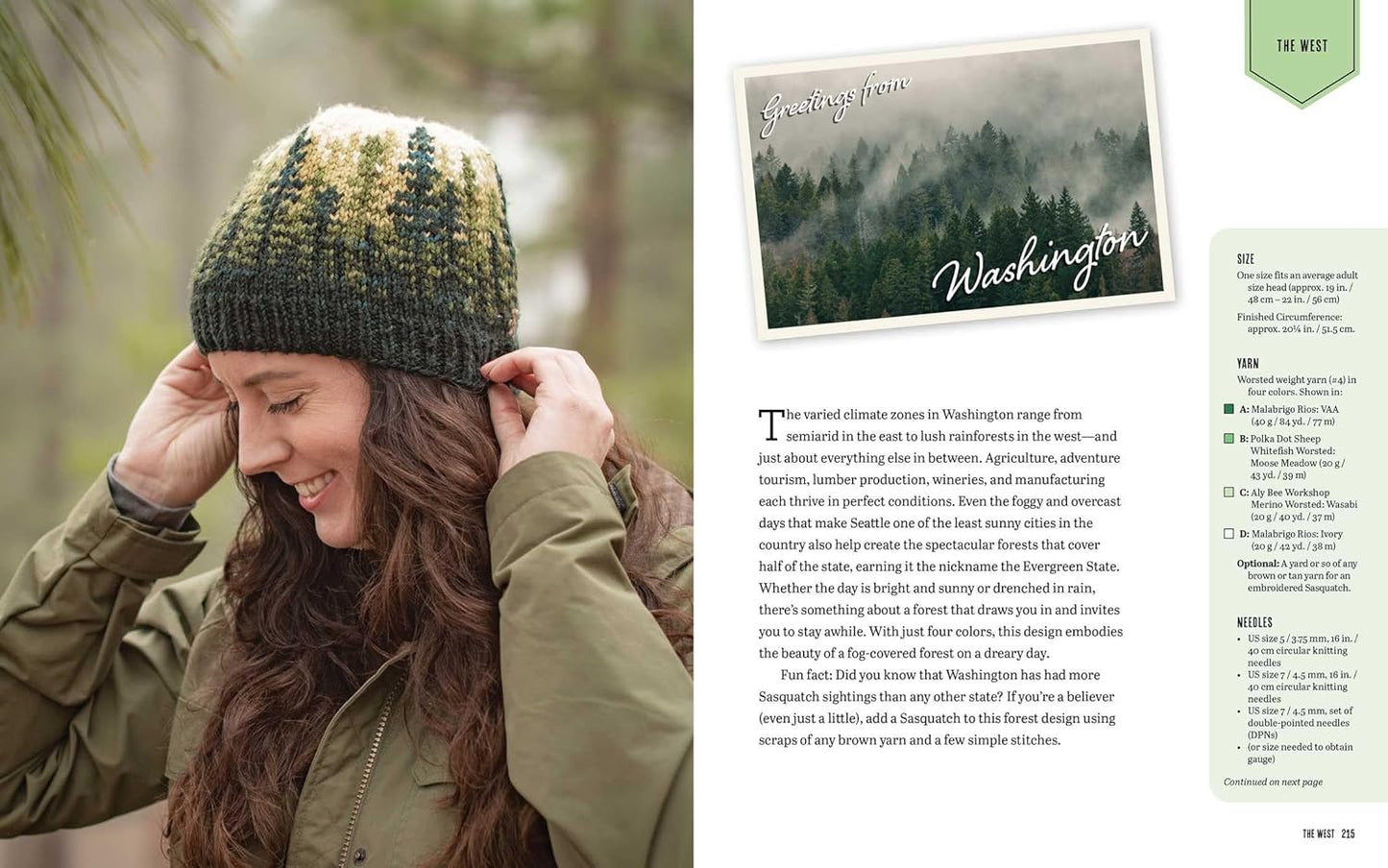 Knitting the U.S.A.: Fifty Easy-to-Follow Designs for Beautiful Beanies Inspired by Each State in America