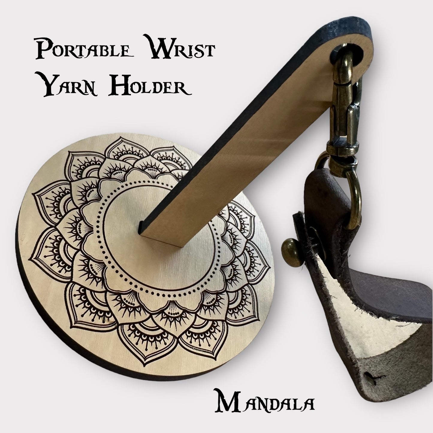 Portable Wrist Yarn Holder