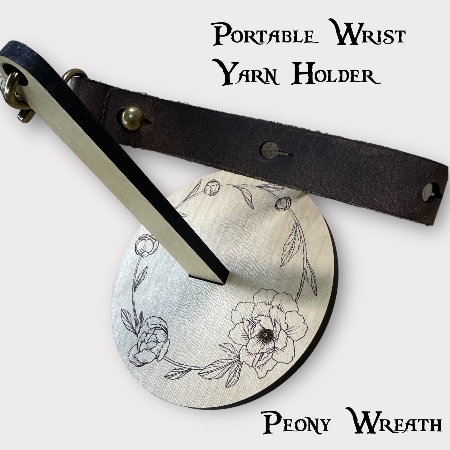 Portable Wrist Yarn Holder