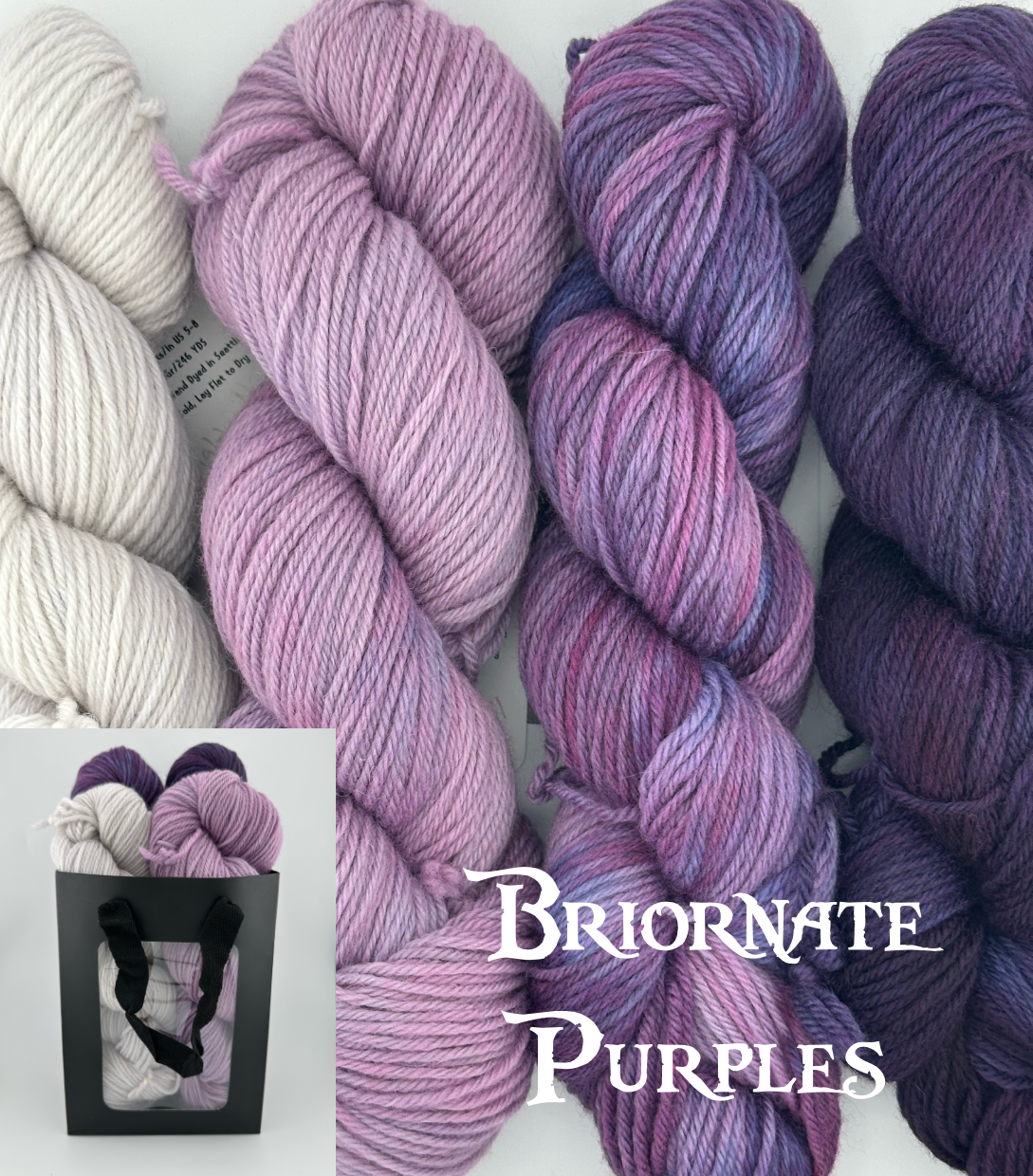 Stephen West Briornate Shawl Kits