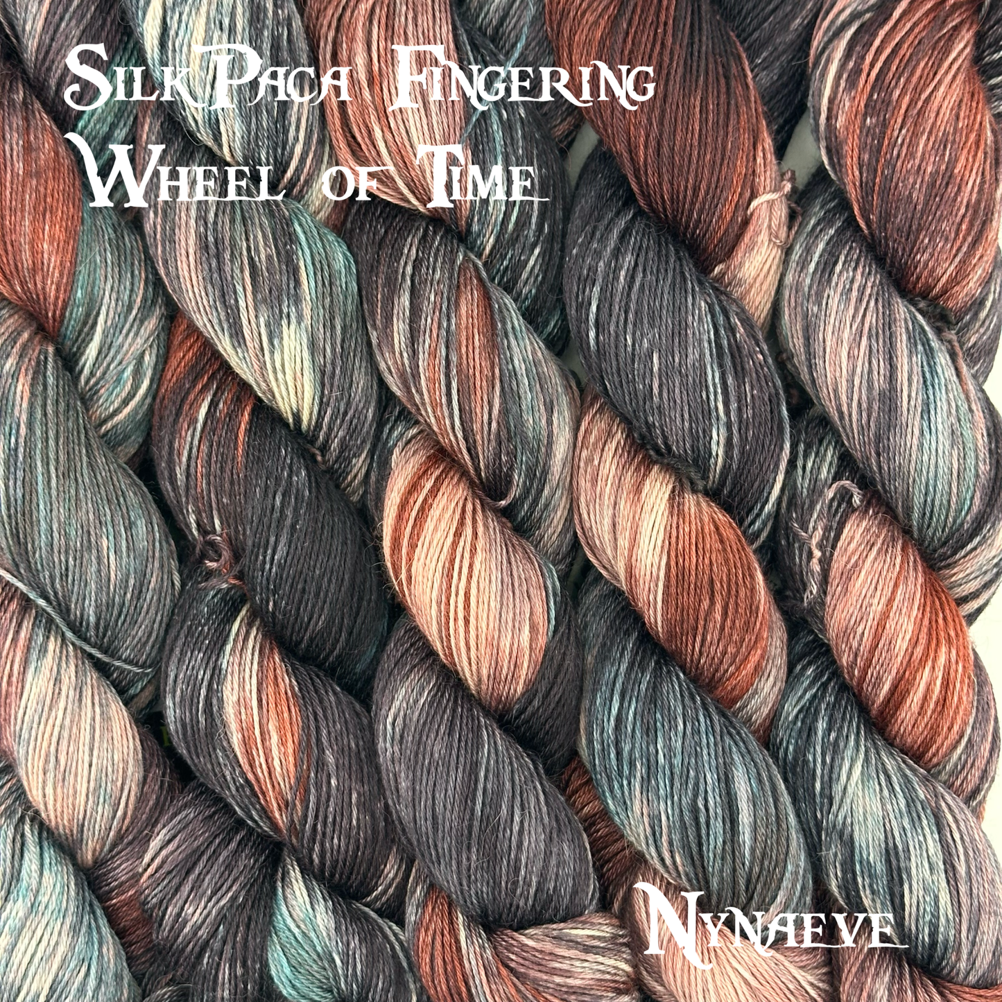 SilkPaca Fingering Wheel Of Time