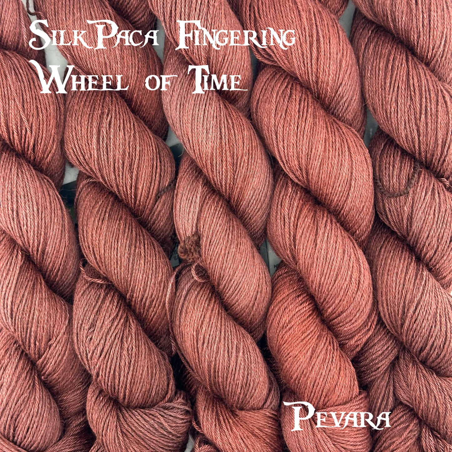 SilkPaca Fingering Wheel Of Time