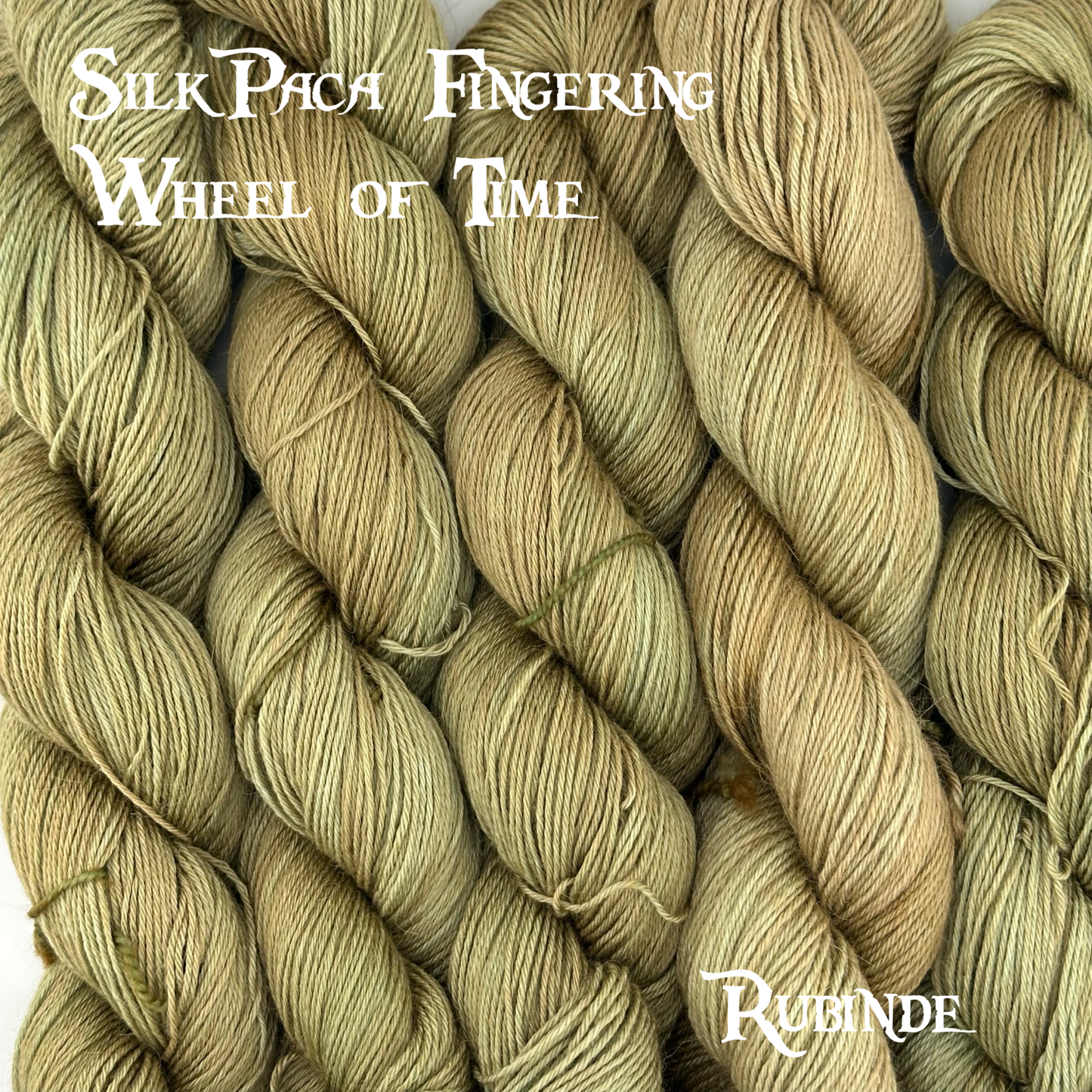 SilkPaca Fingering Wheel Of Time