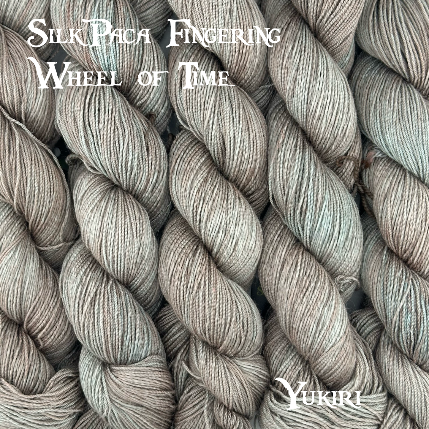 SilkPaca Fingering Wheel Of Time