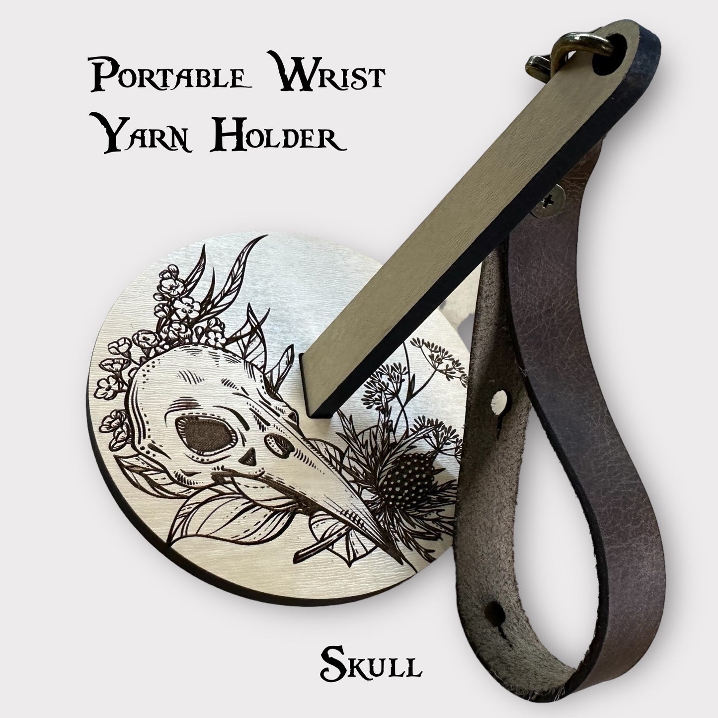 Portable Wrist Yarn Holder