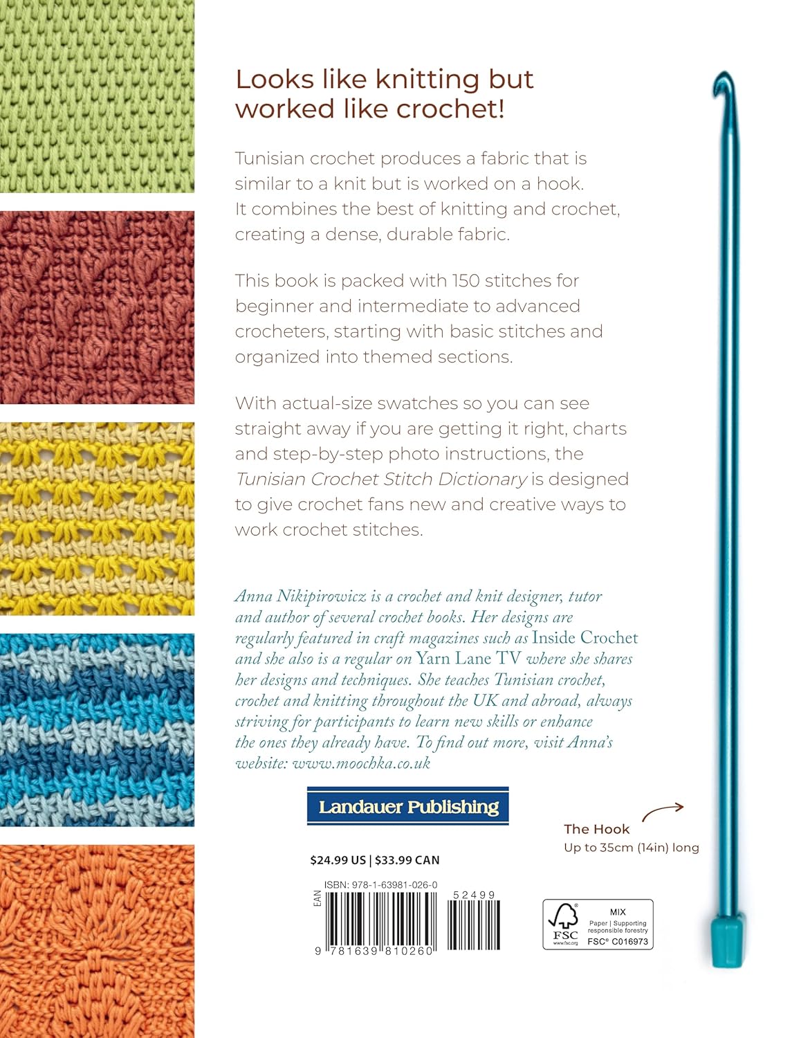 Tunisian Crochet Stitch Dictionary