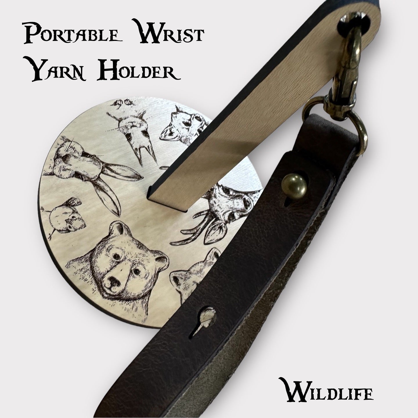 Portable Wrist Yarn Holder