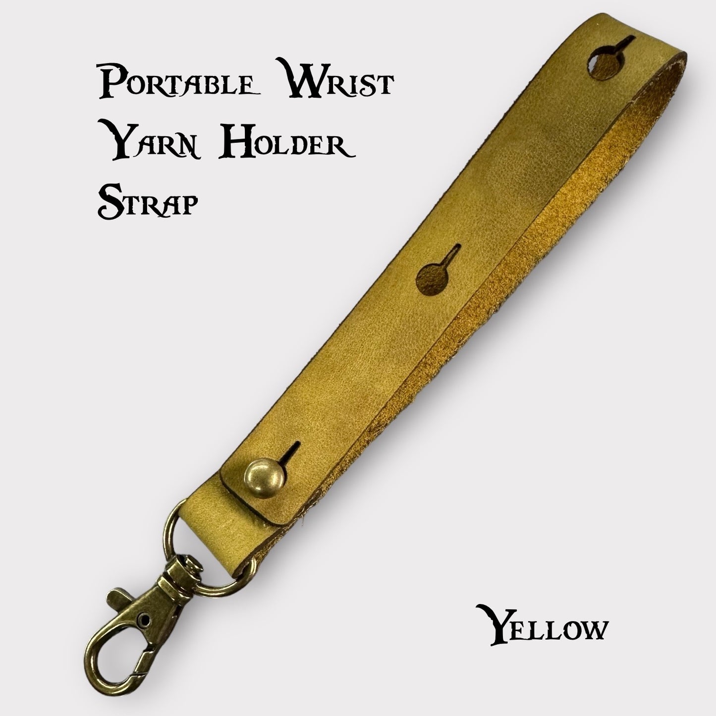 Portable Wrist Yarn Holder