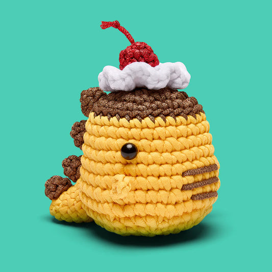 Fred the Dino: Sweetie Edition Crochet Kit