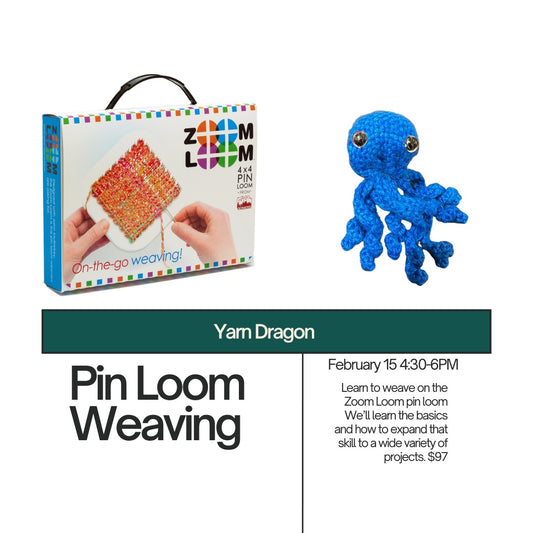 Learn to weave with the Zoom Loom Pin Loom