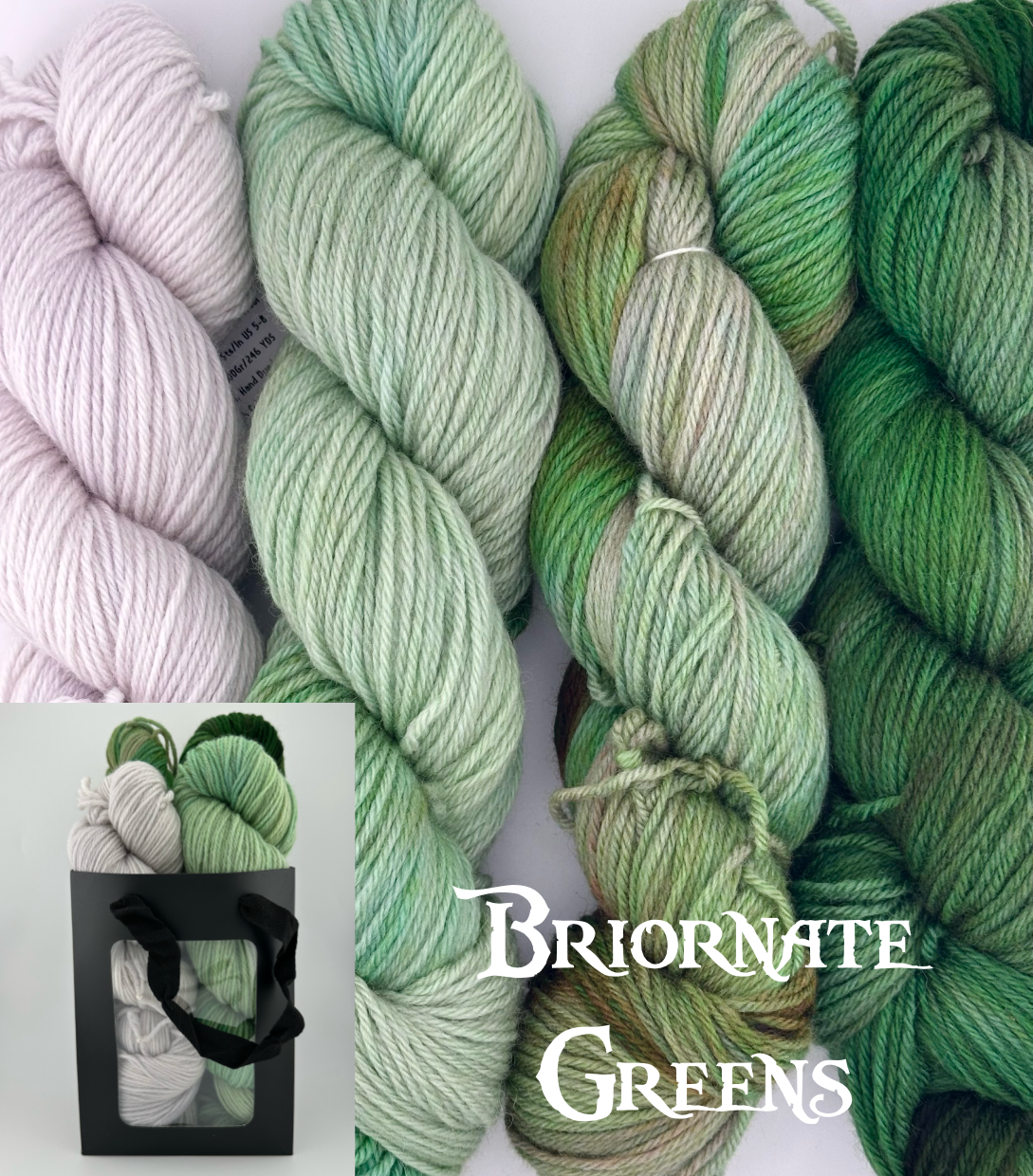 Stephen West Briornate Shawl Kits