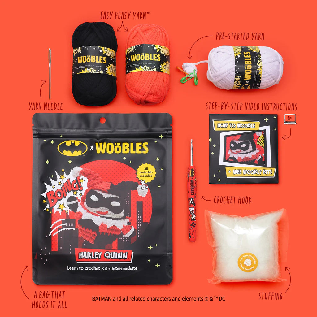 Harley Quinn Crochet Kit