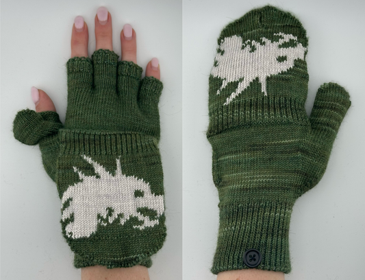 SilkPaca Convertible Mitts