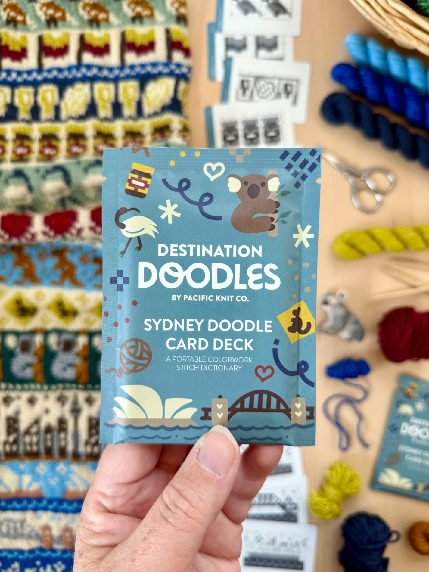 Pacific Knit Doodle Decks - Core, Expansion, Travel