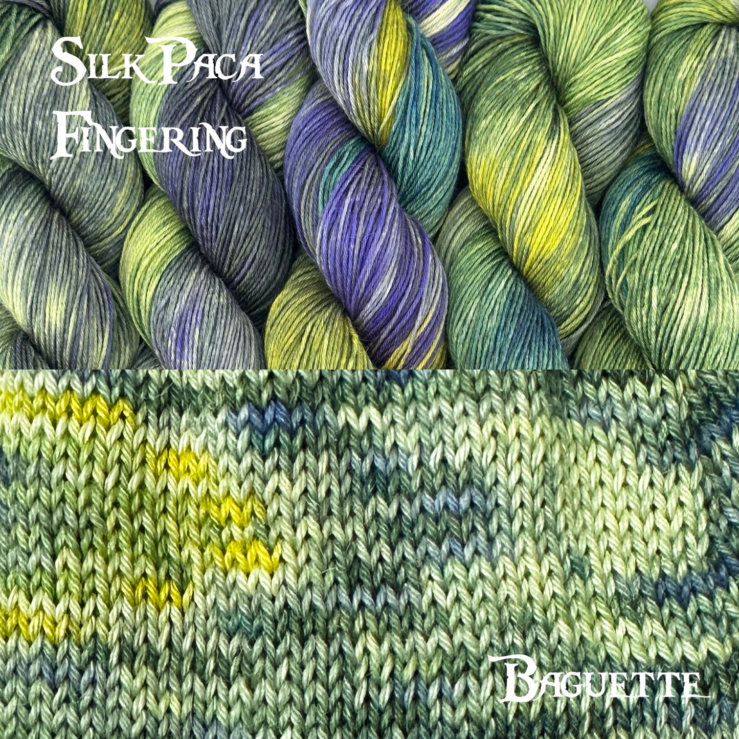 SilkPaca Fingering Gemstones