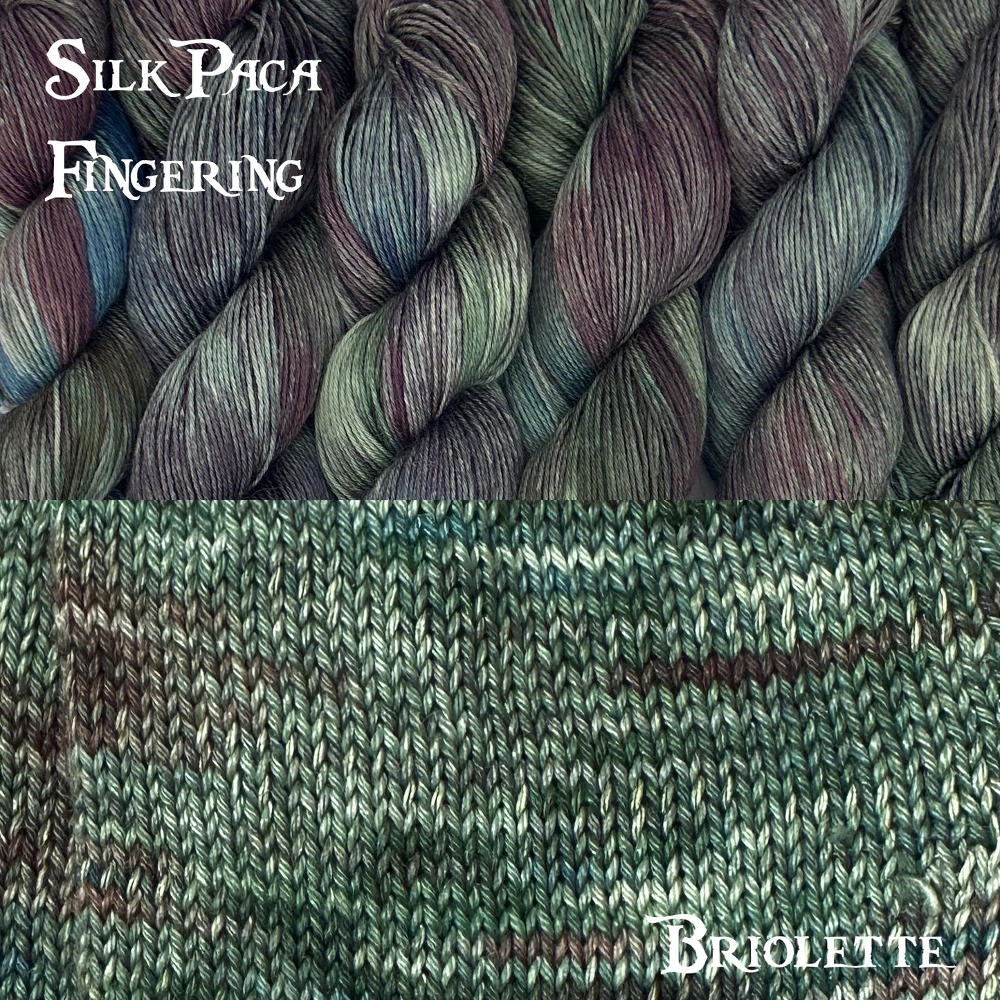 SilkPaca Fingering Gemstones