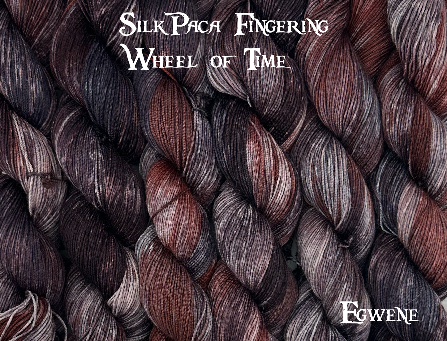 SilkPaca Fingering Wheel Of Time
