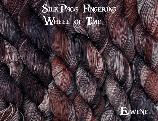 SilkPaca Fingering Wheel Of Time