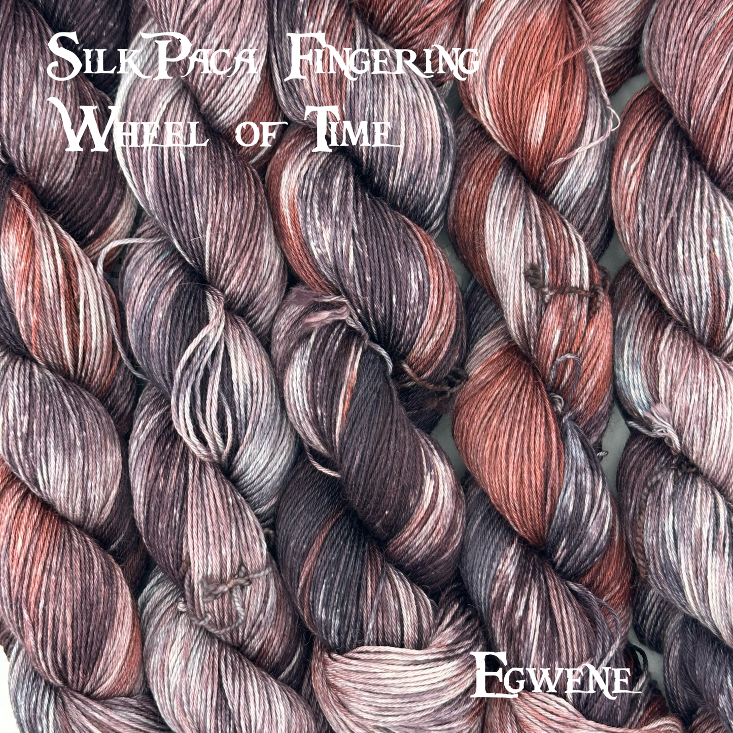 SilkPaca Fingering Wheel Of Time
