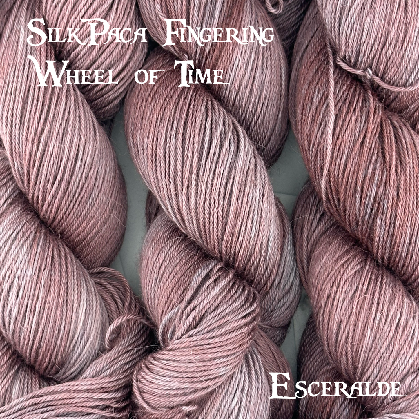 SilkPaca Fingering Wheel Of Time