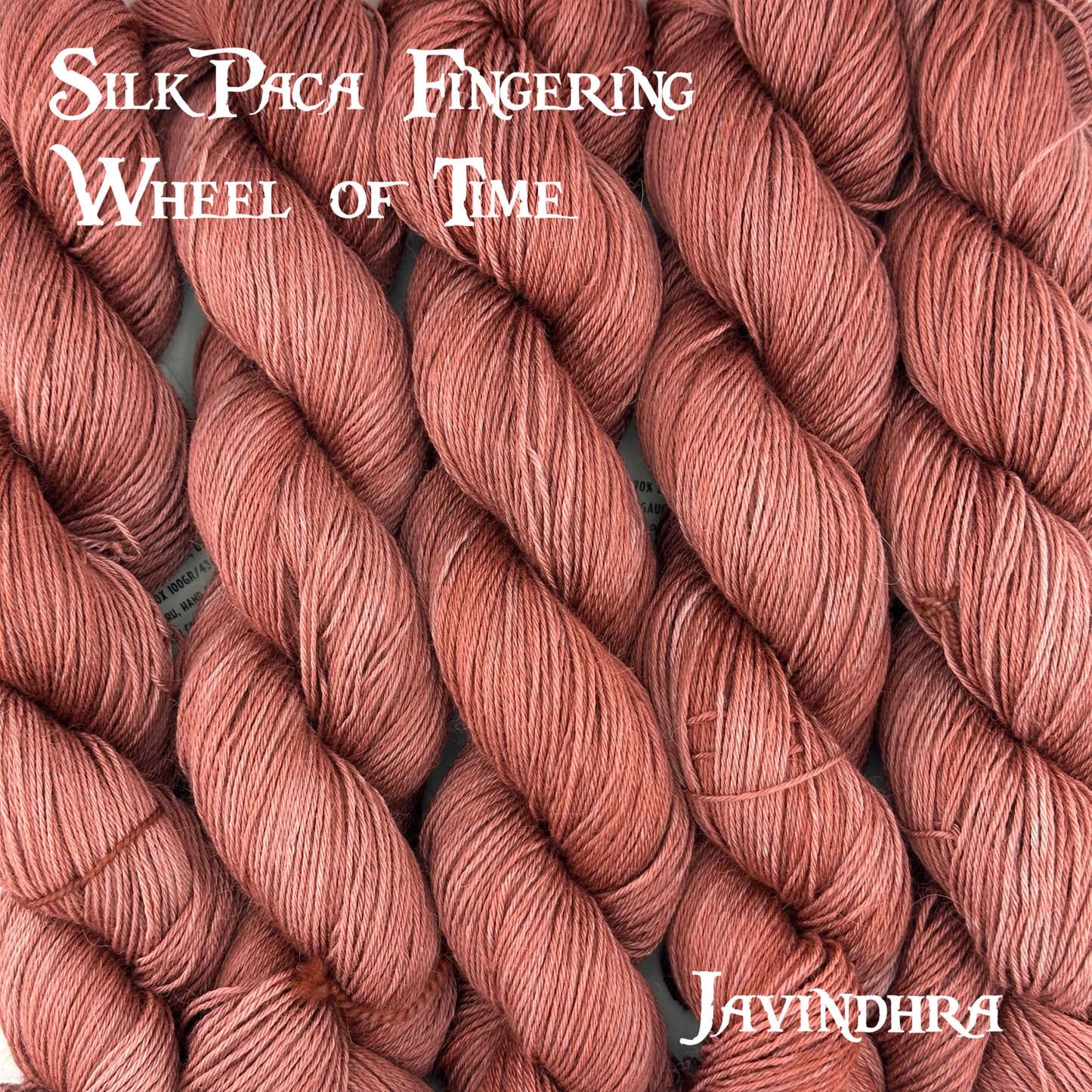 SilkPaca Fingering Wheel Of Time