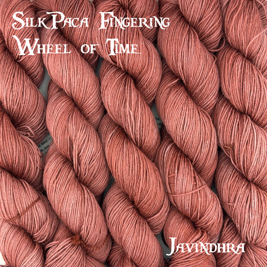 SilkPaca Fingering Wheel Of Time