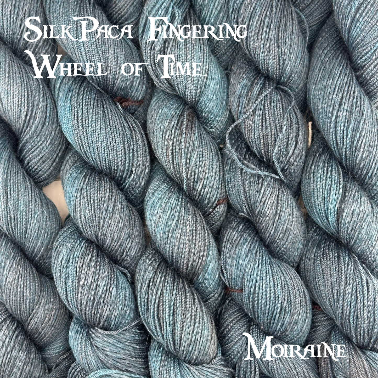 SilkPaca Fingering Wheel Of Time