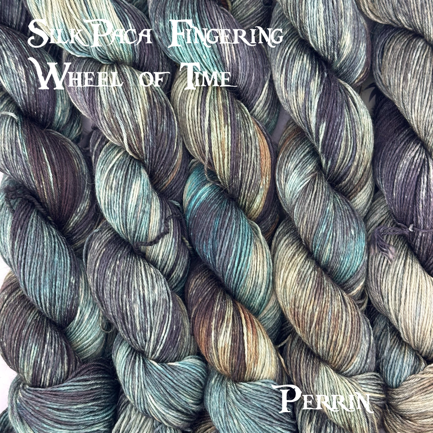 SilkPaca Fingering Wheel Of Time