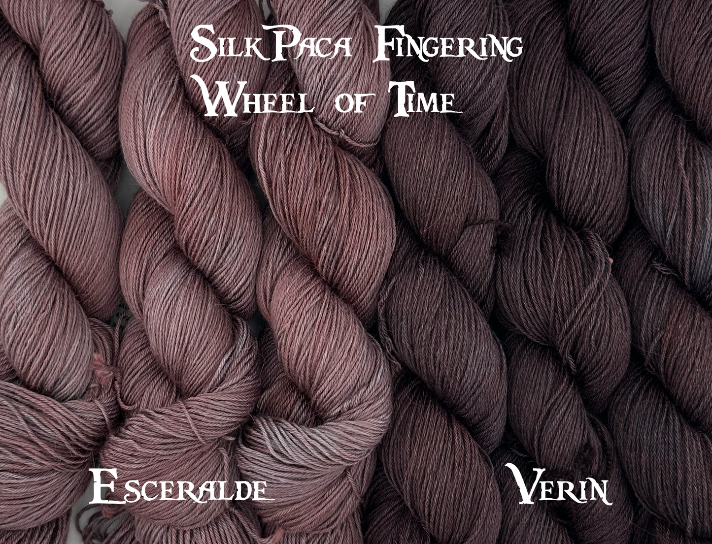 SilkPaca Fingering Wheel Of Time