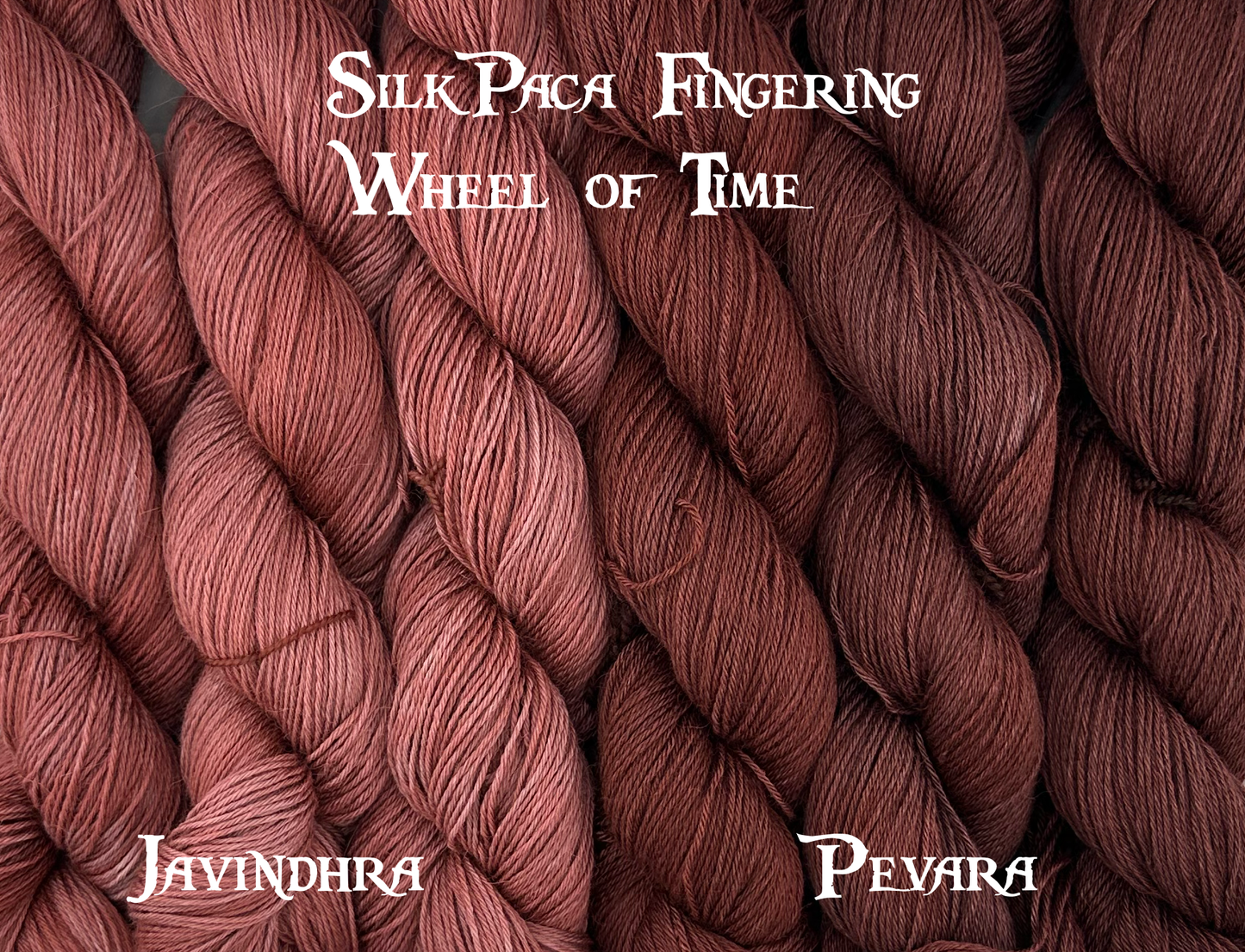 SilkPaca Fingering Wheel Of Time