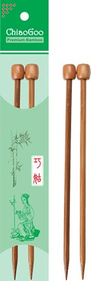 ChiaoGoo Bamboo Single Point, 9" (23cm), Patina, Knitting Needles