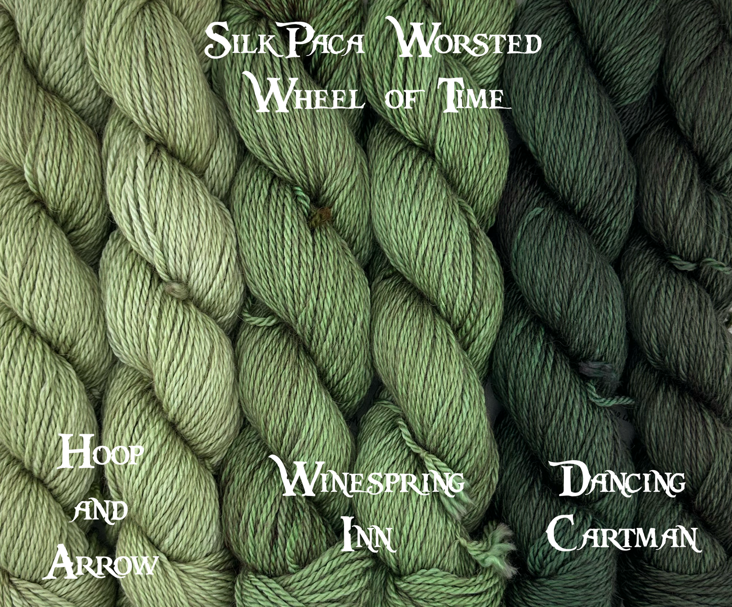 SilkPaca Worsted Wheel of Time