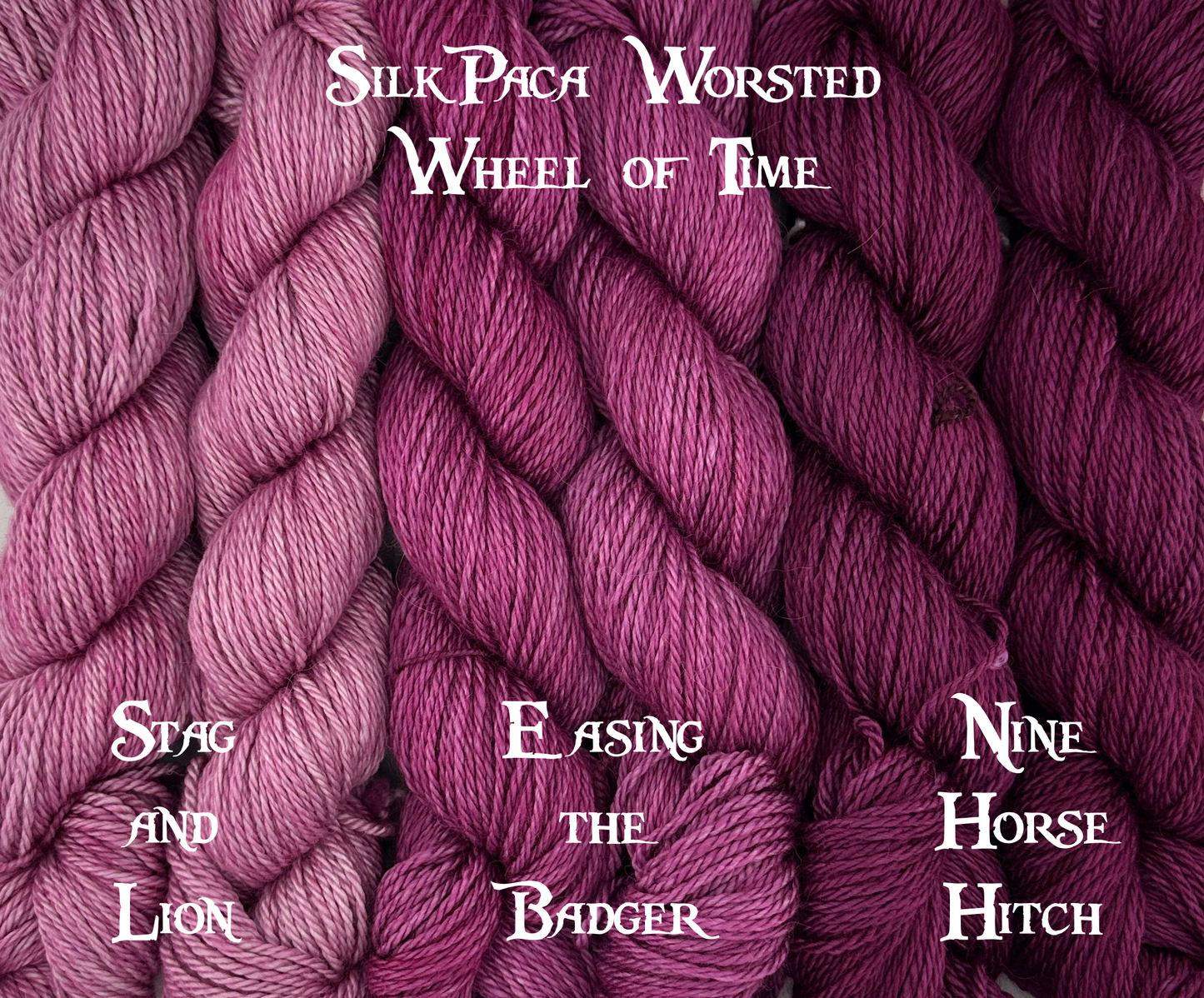 SilkPaca Worsted Wheel of Time