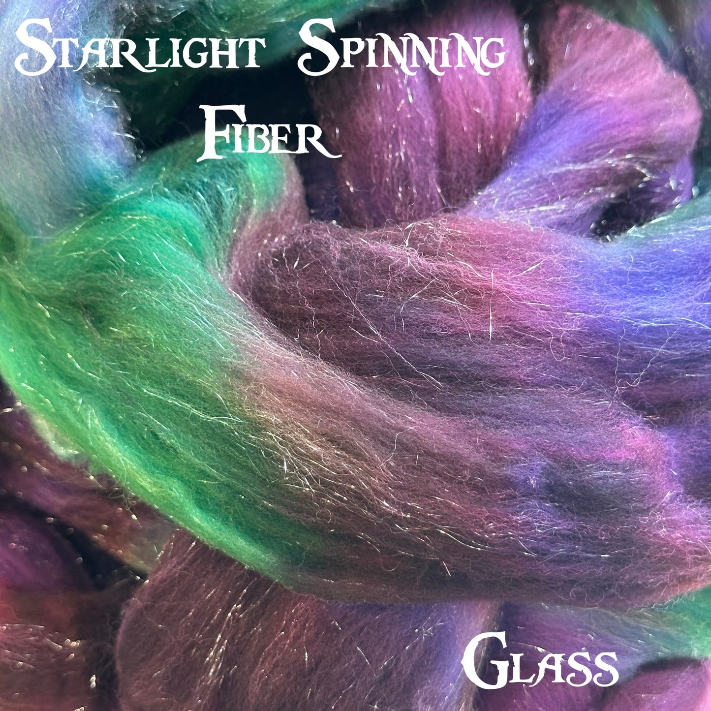 Starlight Spinning Fiber – Shaniko Wool & Stellina