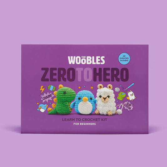Zero to Hero Beginner Gift Box Crochet Kit