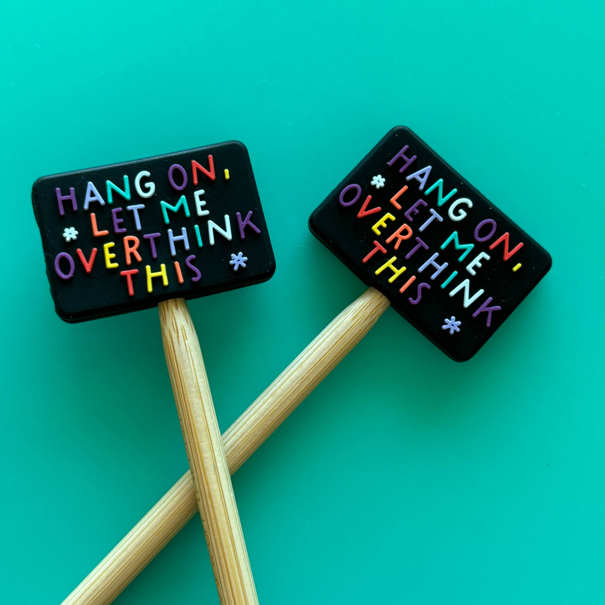 Knitting Needle Point Protectors - Overthink This - Anxiety